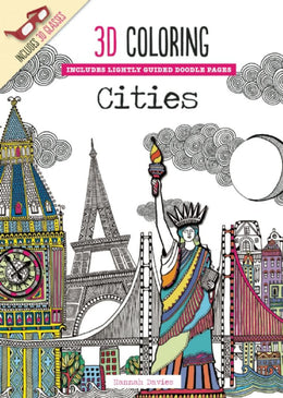 3D Coloring: Cities - Bookseller USA