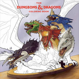 Dungeons&Dragons Coloring Book: 80 Adventurous Line Drawings - Bookseller USA