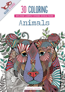 3D Coloring - Animals - Bookseller USA