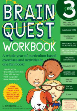 Brain Quest Workbook: Grade 3 (Paperback) - Bookseller USA