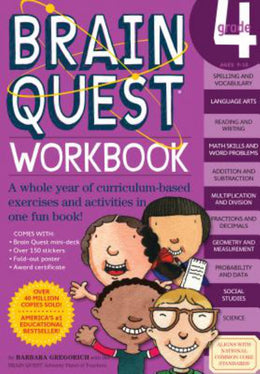 Brain Quest Workbook Grade 4 (Paperback) - Bookseller USA