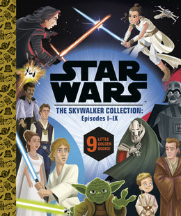 Star Wars Episodes I - IX: a Little Golden Book Collection (Star Wars) - Bookseller USA
