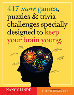 417 More Games, Puzzles and Trivia Challenges Specially Desi - Bookseller USA