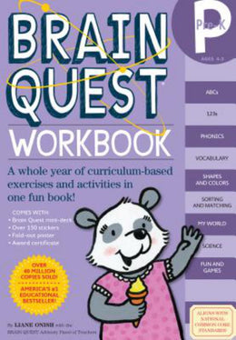 Brain Quest Workbook Pre-K (Paperback) - Bookseller USA