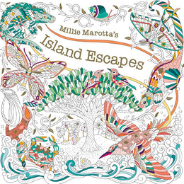 Millie Marotta's Island Escape: A Coloring Book Adventure - Bookseller USA