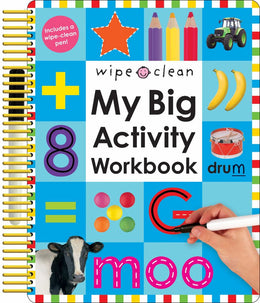 Wipe Clean: My Big Activity Workbook (My Big Step by Step) Spiral-bound - Bookseller USA