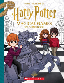 Magical Games Coloring Book (Harry Potter) - Bookseller USA