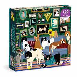 LOUNGE DOGS 500 PIECE PUZ - Bookseller USA