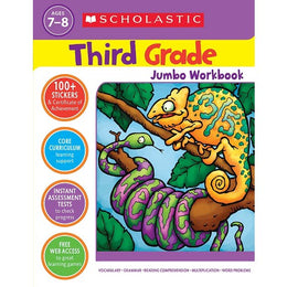 Scholastic Jumbo Workbook Grade 3 (Paperback) - Bookseller USA