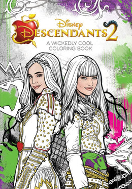 Descendants 2 A Wickedly Cool Coloring Book (Art of Coloring) Paperback - Bookseller USA