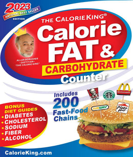 CalorieKing 2023 Larger Print Calorie, Fat and Carbohydrate Counter - Bookseller USA