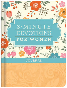 3-Minute Devotions for Women Journal (Hardcover) - Bookseller USA