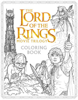Lord of the Rings Movie Trilogy Coloring Book, The - Bookseller USA