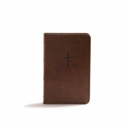 KJV Compact Bible, Brown LeatherTouch, Value Edition - Bookseller USA