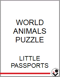 WORLD ANIMALS PUZZLE - Bookseller USA