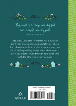 365 Daily Devotions for Women: Encouragement for Every Day - Bookseller USA