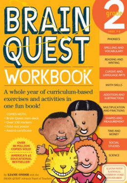 Brain Quest Workbook Grade 2 (Paperback) - Bookseller USA