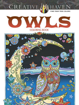 Creative Haven Owls Coloring Book - Bookseller USA