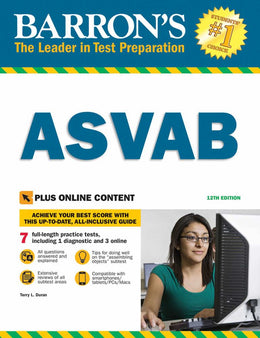 Barrons ASVAB with Online Tests - Bookseller USA
