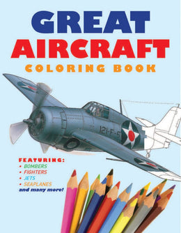 Great Aircraft Coloring Book - Bookseller USA