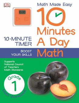 10 Minutes a Day: Math, First Grade: Supports National Council of Teachers Math Standards - Bookseller USA