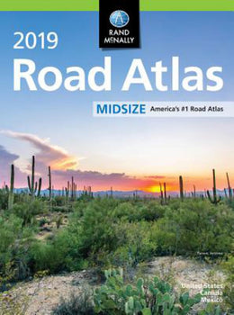 2019 Road Atlas Midsize: Rdms - Bookseller USA