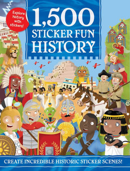 1,500 Sticker Fun History - Bookseller USA