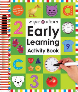 Wipe Clean: Early Learning Activity Book (Wipe Clean Early Learning Activity Books) Spiral-bound - Bookseller USA