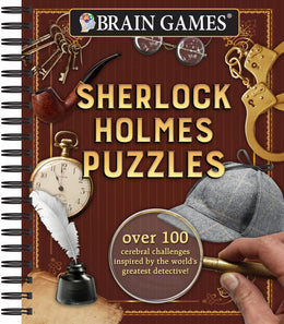 SHERLOCK HOLMES PUZZLES  BRAIN GAMES - Bookseller USA