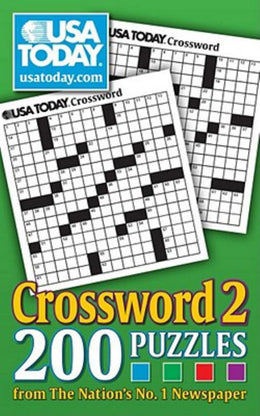 USA TODAY Crossword 2: 200 Puzzles from The Nations No. 1 Newspaper - Bookseller USA
