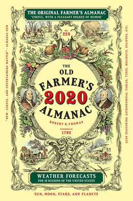 Old Farmer's Almanac 2020, Trade Edition, The - Bookseller USA