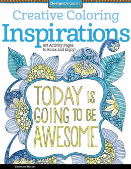 Creative Coloring Inspirations: Art Activity Pages - Bookseller USA