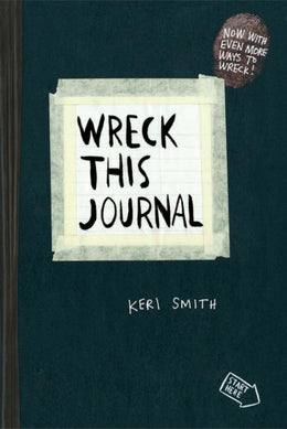 Wreck This Journal (Black) Expanded Edition Diary - Bookseller USA
