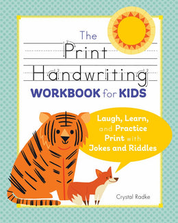 Print Handwriting Workbook for Kids: Laugh, Learn, and Practice Print with Jokes and Riddles - Bookseller USA