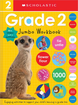 Second Grade Jumbo Workbook: Scholastic Early Learners (Jumbo Workbook) - Bookseller USA