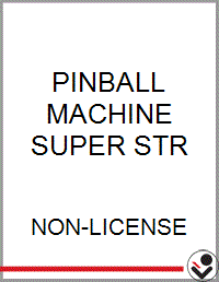 PINBALL MACHINE SUPER STR - Bookseller USA