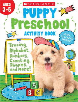 Puppy Preschool Activity Book - Bookseller USA