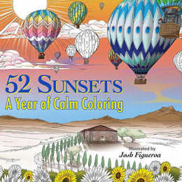 52 Sunsets: A Coloring Book - Bookseller USA