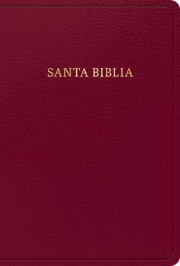 RVR 1960 Biblia Letra Grande Tamano Manual, Borgona, Imitacion Piel (edicion 2023) - Bookseller USA