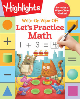 Write-On Wipe-Off Let's Practice Math - Bookseller USA