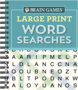 Brain Games Large Print Word Searchs - Bookseller USA