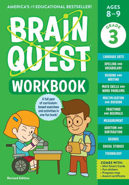 Brain Quest Workbook: 3rd Grade (Revised Edition) - Bookseller USA