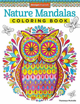Nature Mandalas Coloring Book - Bookseller USA