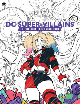 DC Super-Villains: the Official Coloring Book - Bookseller USA