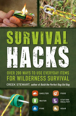 Survival Hacks: 200 Ways to Use Everyday Items for Wilderness Survival - Bookseller USA