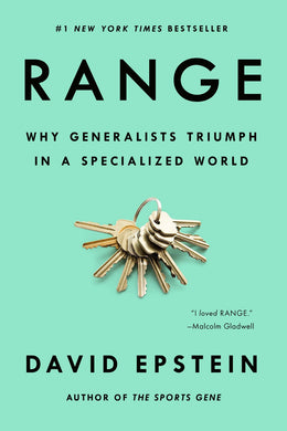 Range: Why Generalists Triumph in a Specialized World - Bookseller USA