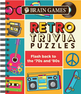 Brain Games Retro Trivia Puzzles: Flash Back to the - Bookseller USA