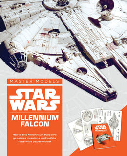 Star Wars Master Models Millennium Falcon: Relive the Millennium Falcon's greatest missions and build a foot-wide paper model (Paperback) - Bookseller USA