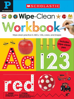 Wipe Clean Workbook: Pre-K (Scholastic Early Learners) Spiral-bound - Bookseller USA