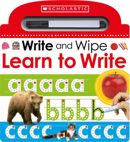 Learn to Write Wipe Clean Workbooks 1 (Scholastic Early Learners) Board book - Bookseller USA